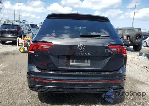 2024 Volkswagen Tiguan Se R-Line Black из США, поврежденный, VIN 3VVCB7AX3RM070602